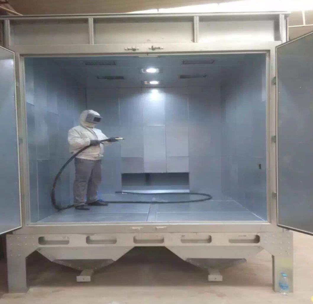 （環(huán)保型）蜂窩式自動(dòng)氣力回收式噴砂房