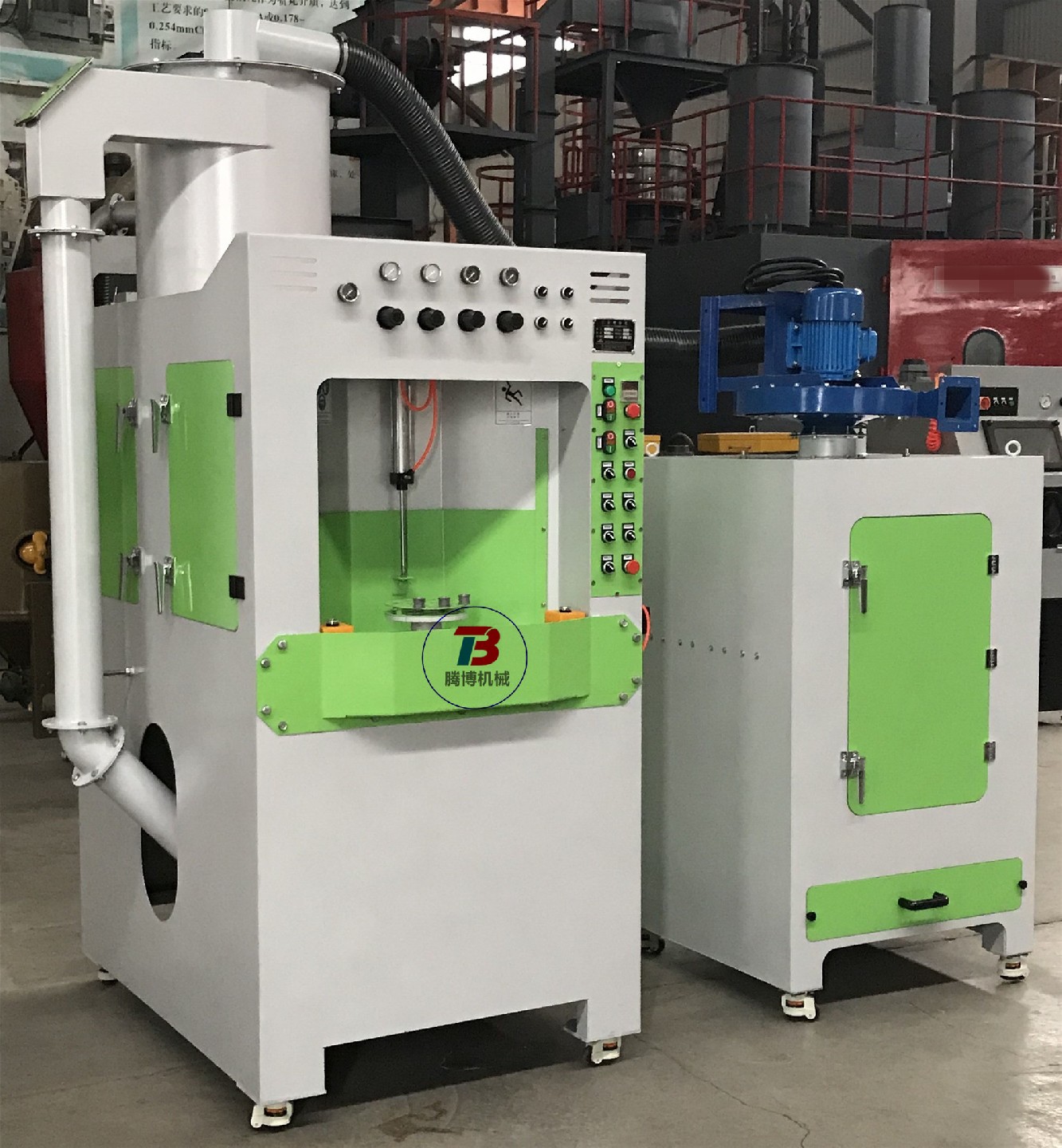 電子器件、密封件自動噴砂機，汽車配件自動噴砂機