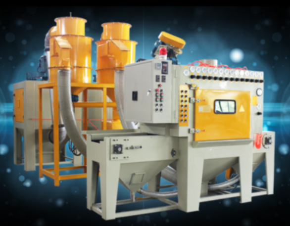 新能源行業(yè)專(zhuān)用自動(dòng)噴砂機(jī)，硅晶片專(zhuān)用噴砂機(jī)